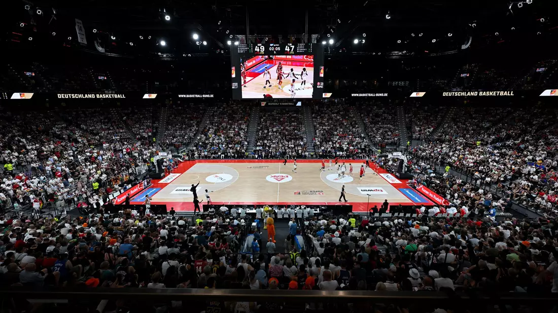 Der SAP Garden in München soll Austragungsort des Top Four der Basketball-Bundesliga werden. - Bild: Sven Hoppe/dpa