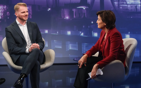 SPD-Generalsekretär bei „maischberger“: Klüssendorf warnt vor Drohnen-Abschuss und „Angstmaschinerie“ - Foto: presseportal.de