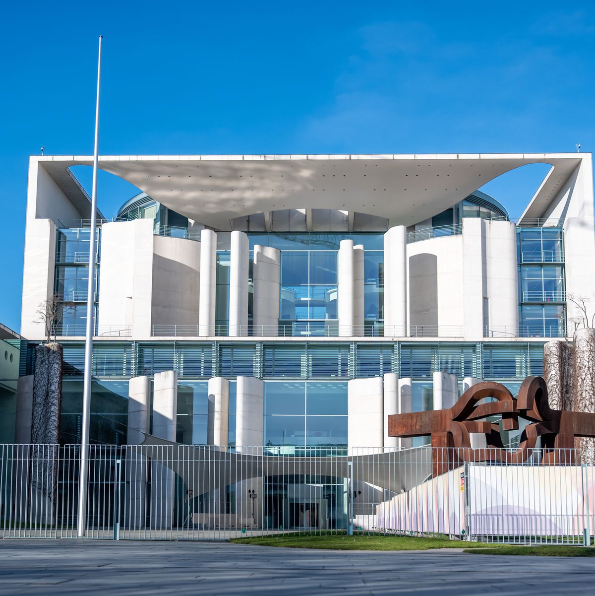 Entscheidungen wurden im Kanzleramt erwartet. - Foto: Michael Kappeler/dpa
