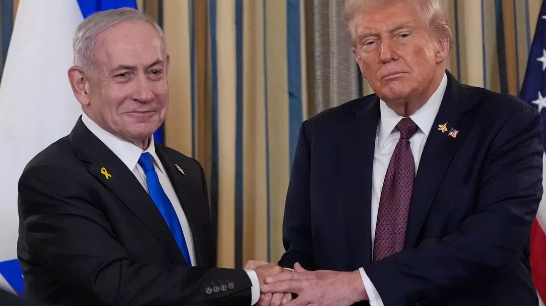 Laut US-Präsident Donald Trump haben sich Israel und die Hamas auf einen Gaza-Deal geeinigt. (Archivbild) - Bild: Alex Brandon/AP/dpa