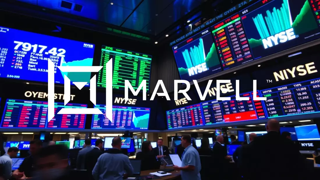 Marvell Technology Stock Soars on AI Infrastructure Demand Illustration mit AI erstellt übermittelt durch boerse-global.de
