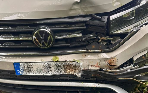 POL-RBK: Rösrath - Achtung Wildwechsel - Unfall mit zwei Leichtverletzten nach Ausweichmanöver - Foto: presseportal.de