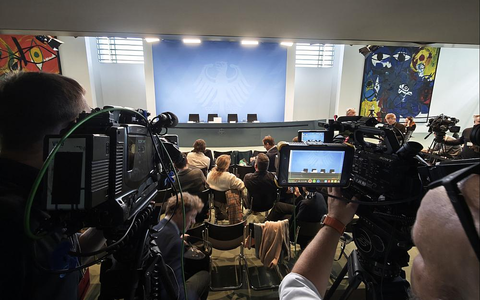 Pressekonferenz nach Koalitionsausschuss am 09.10.2025 - Foto: über dts Nachrichtenagentur