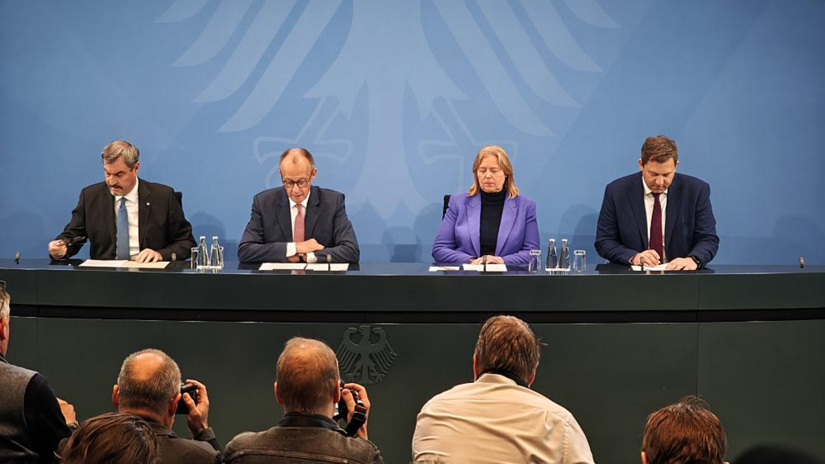 Pressekonferenz nach Koalitionsausschuss am 09.10.2025 - Foto: über dts Nachrichtenagentur