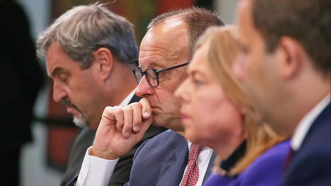 Pressekonferenz nach Koalitionsausschuss am 09.10.2025 - Bild: über dts Nachrichtenagentur