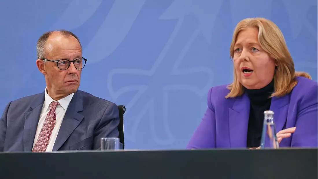 Friedrich Merz und Bärbel Bas am 09.10.2025 - Bild: über dts Nachrichtenagentur