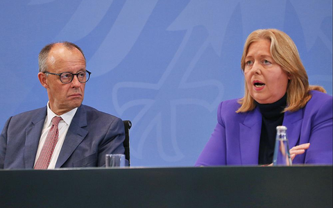 Friedrich Merz und Bärbel Bas am 09.10.2025 - Foto: über dts Nachrichtenagentur