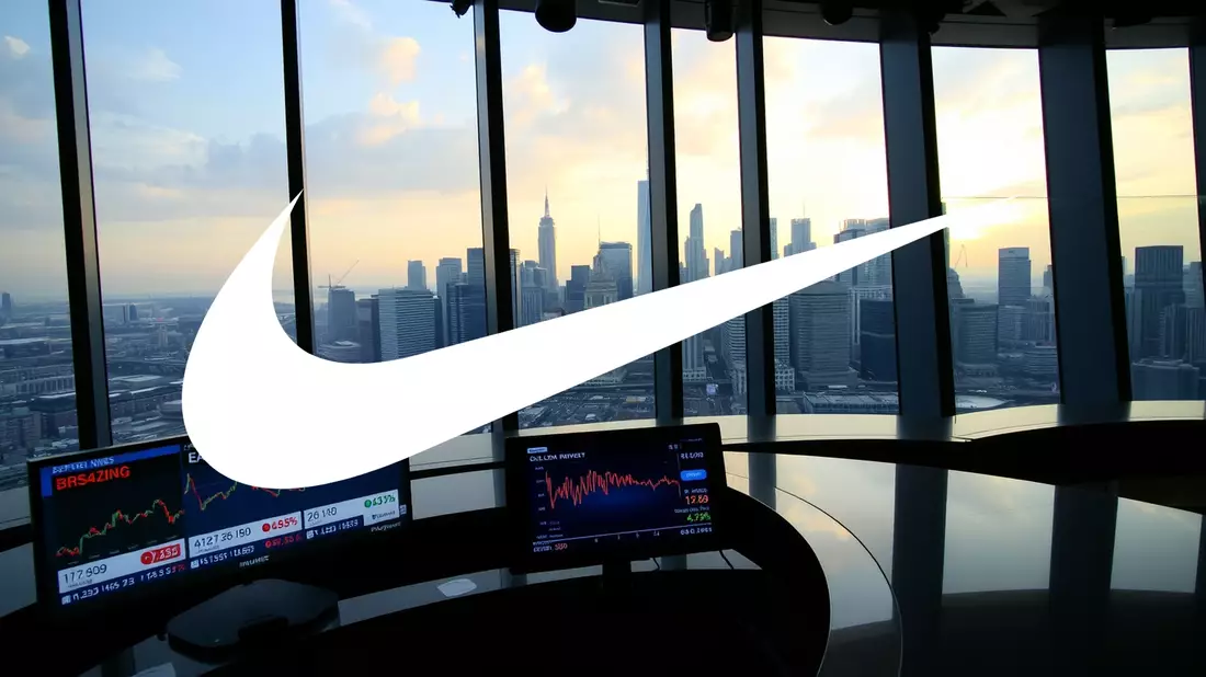 Nike’s Margin Meltdown Sends Shockwaves Through Market Illustration mit AI erstellt übermittelt durch boerse-global.de