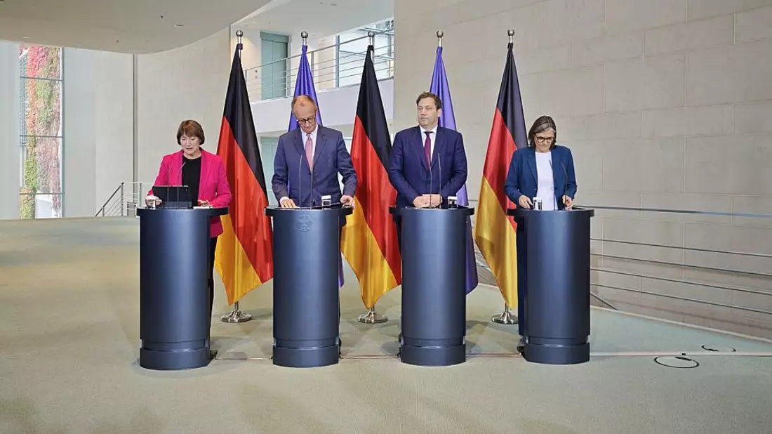 Autogipfel im Kanzleramt am 09.10.2025 - Bild: über dts Nachrichtenagentur