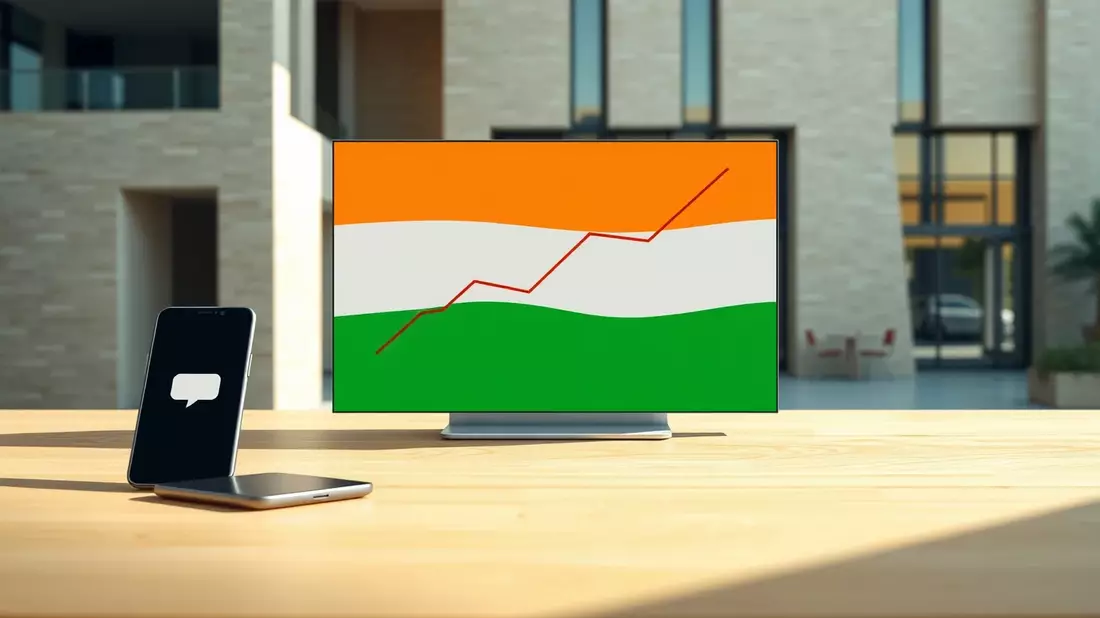 Arattai stürmt indische App-Charts: Sieben Millionen Downloads in einer Woche - Bild: über boerse-global.de