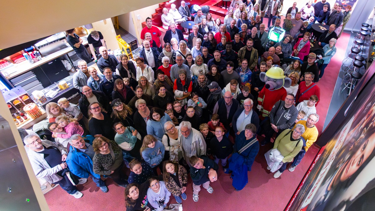 FW-MK: Feuerwehr im Filmpalast - Foto: presseportal.de