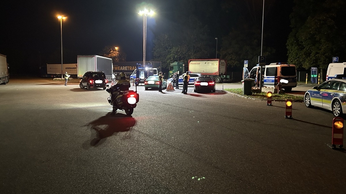 POL-PDLD: Gemeinsame Großkontrolle auf der BAB 65 - Foto: presseportal.de