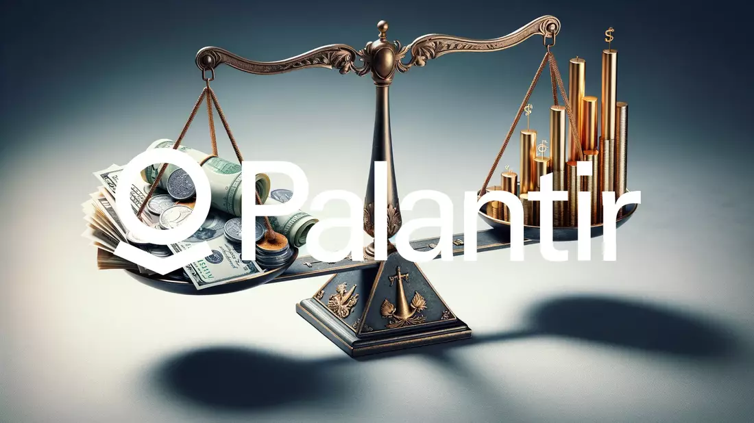 Palantir: ¿Puede su estratosférica valoración justificar el impulso de la inteligencia artificial? Illustration mit AI erstellt übermittelt durch boerse-global.de