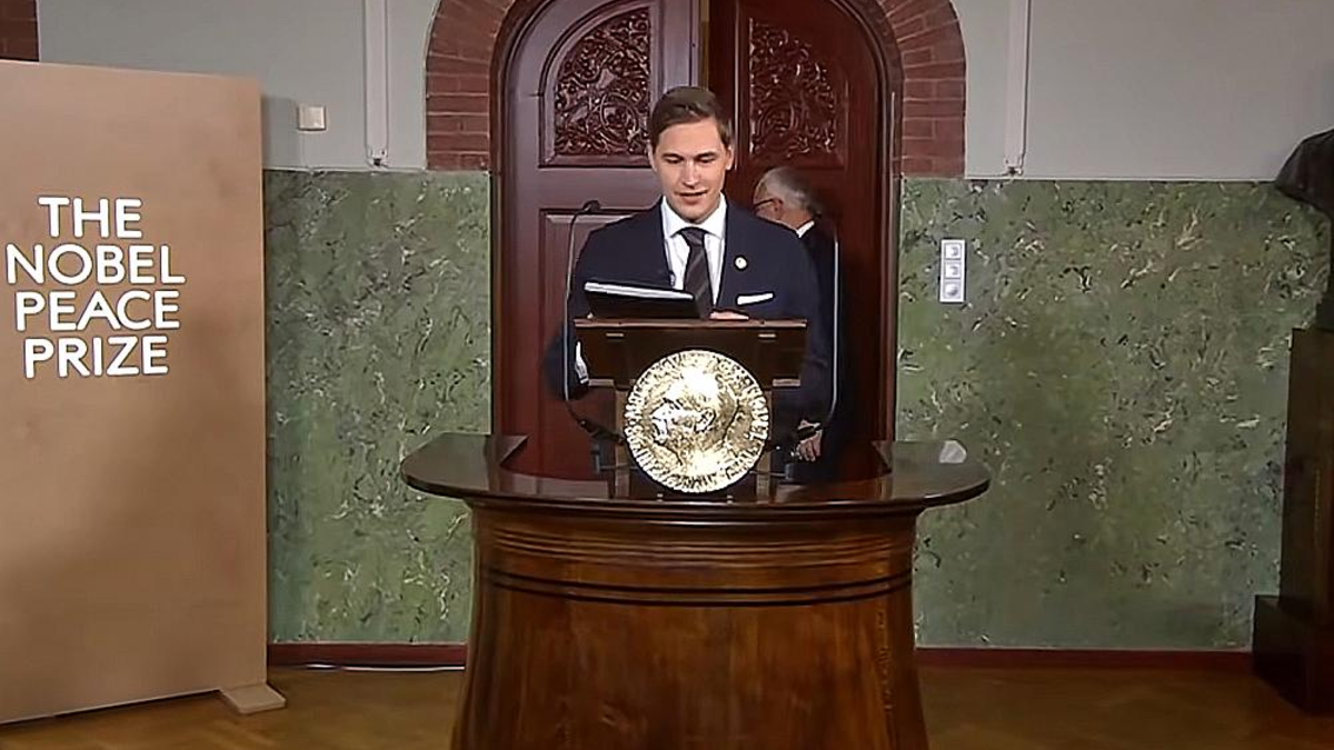 Bekanntgabe des Friedensnobelpreises am 10.10.2025 (Archiv) - Foto: über dts Nachrichtenagentur