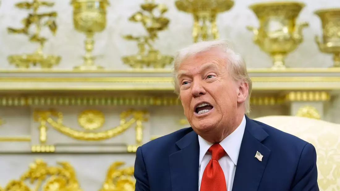 US-Präsident Trump wünscht sich einen Nobelpreis. - Bild: Alex Brandon/AP/dpa