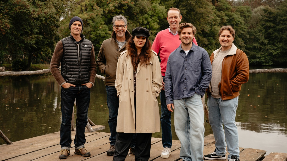 Dreharbeiten zur Serie 