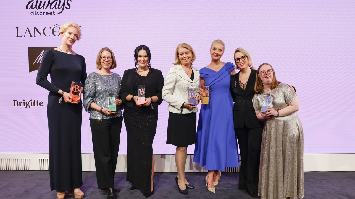 Starke Frauen, viel Prominenz und ein Ehrenpreis, der alle Herzen bewegt: Das war der BRIGITTE Award 2025 - Foto: presseportal.de