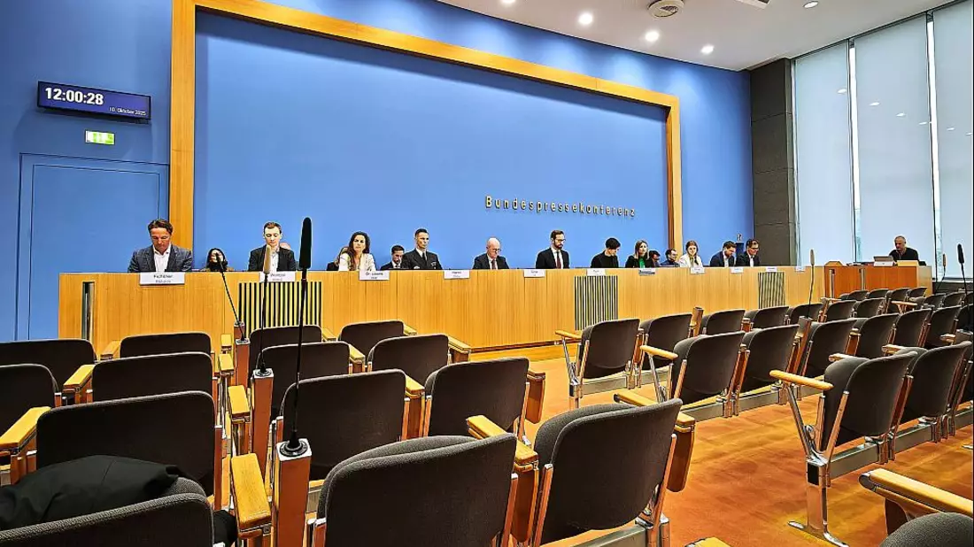 Regierungspressekonferenz am 10.10.2025 - Bild: über dts Nachrichtenagentur