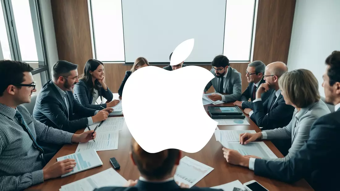 ¿Advertencia en Apple? Altos ejecutivos reducen sus participaciones accionarias Illustration mit AI erstellt übermittelt durch boerse-global.de