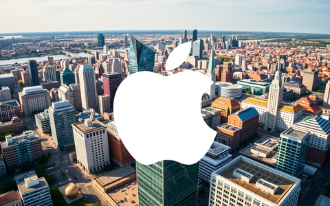 La acción de Apple bajo presión: tormenta perfecta de aranceles y demanda débil - Foto: über boerse-global.de