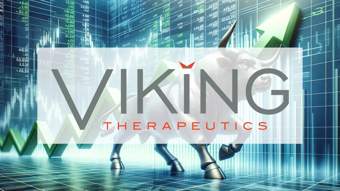 Viking Therapeutics Stock Surges on Acquisition Speculation Illustration mit AI erstellt übermittelt durch boerse-global.de