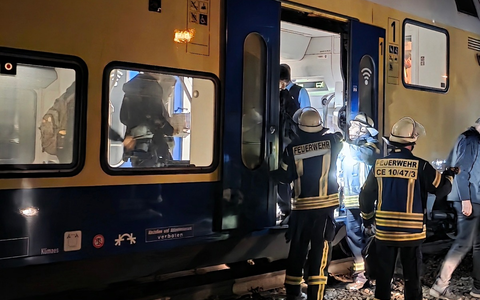 FW Celle: Zugevakuierung - Foto: presseportal.de