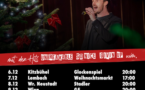 James Cottriall Christmas Shows '25 - Foto: James Cottriall über pressetext.de