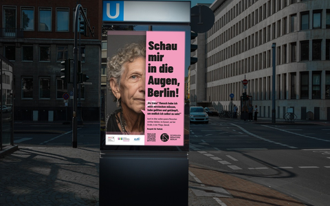 Schau mir in die Augen, Berlin - Kampagne macht LSBTI* im Alter sichtbar - Foto: presseportal.de