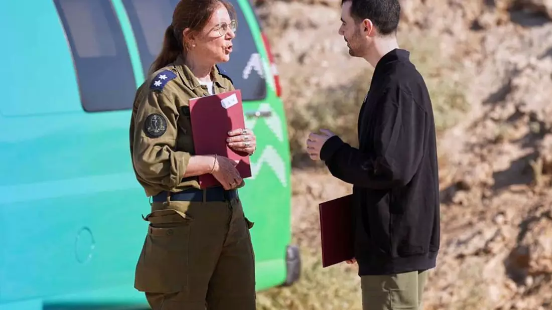 Zu den Freigelassenen gehört auch der Deutsch-Israeli Gali Berman. (Foto: Handout) - Bild: Government Press Office/AP/dpa