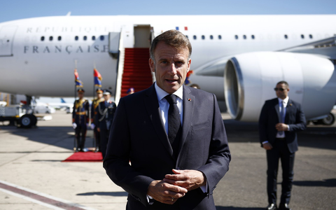 Macron ruft die Parteien auf, auf Stabilität hinzuarbeiten. - Foto: Yoan Valat/Pool EPA/AP/dpa