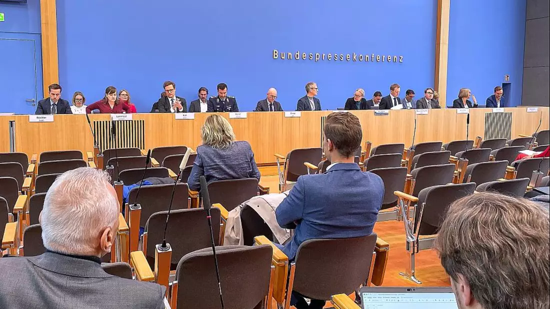 Regierungspressekonferenz am 13.10.2025 - Bild: über dts Nachrichtenagentur