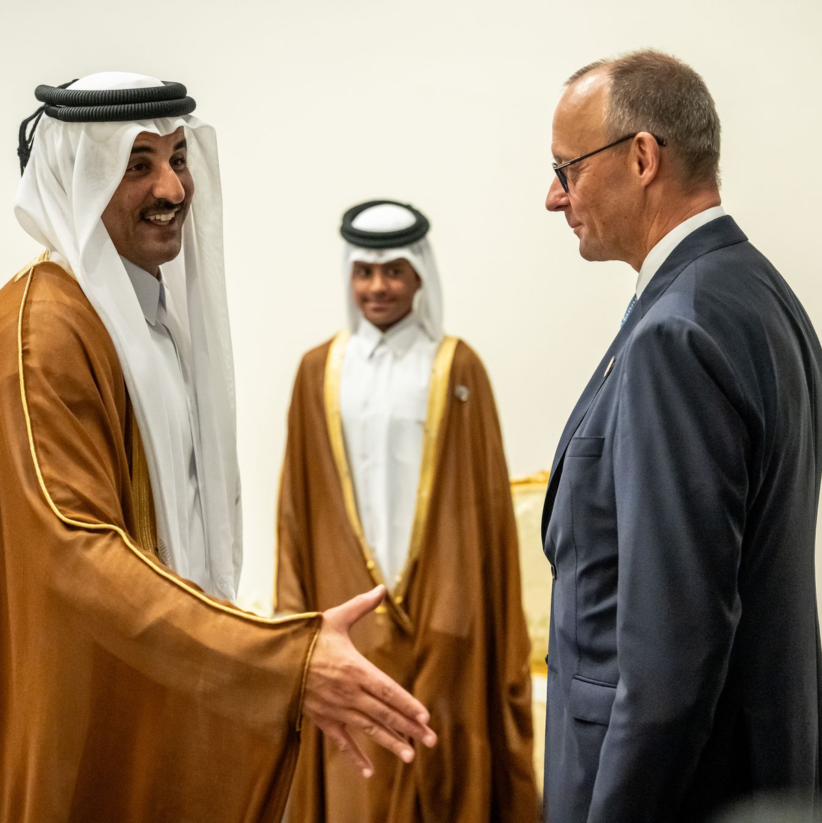 Bundeskanzler Friedrich Merz (links) und Ägyptens Präsident Abdel Fattah al-Sisi. - Foto: Michael Kappeler/dpa