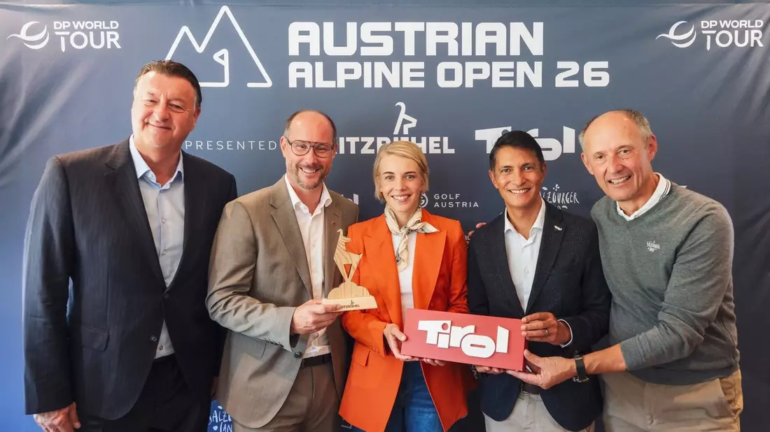 Sepp Straka schlägt bei den Austrian Alpine Open 2026 in Kitzbühel - Tirol ab - Bild: presseportal.de