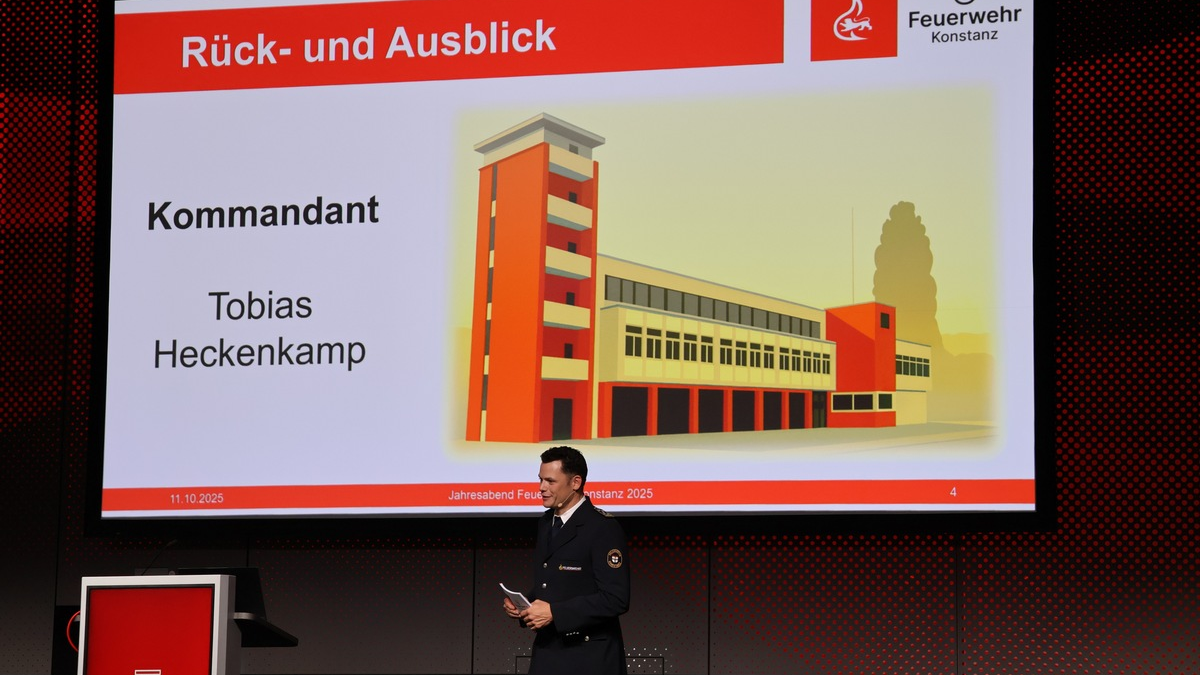 FW Konstanz: Jahresabend 2025 - Foto: presseportal.de