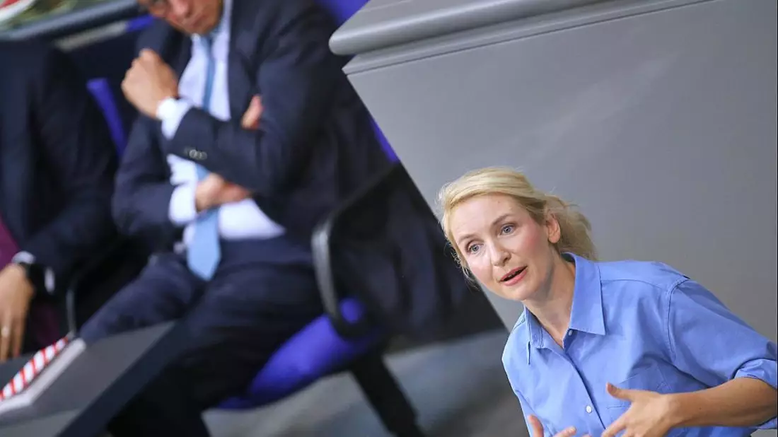 Friedrich Merz und Ines Schwerdtner (Archiv) - Bild: über dts Nachrichtenagentur