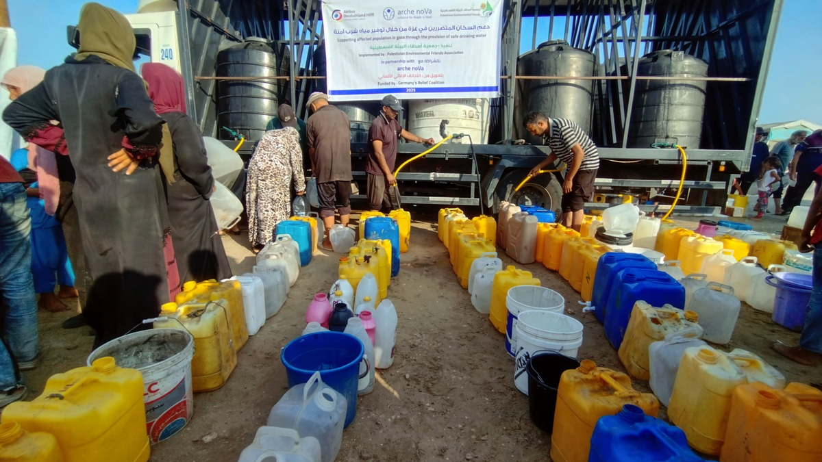 Gaza: Organisationen von Aktion Deutschland Hilft stehen bereit, ihre Hilfe auszuweiten / Nothilfe-Bündnis begrüßt Friedensprozess - Foto: presseportal.de