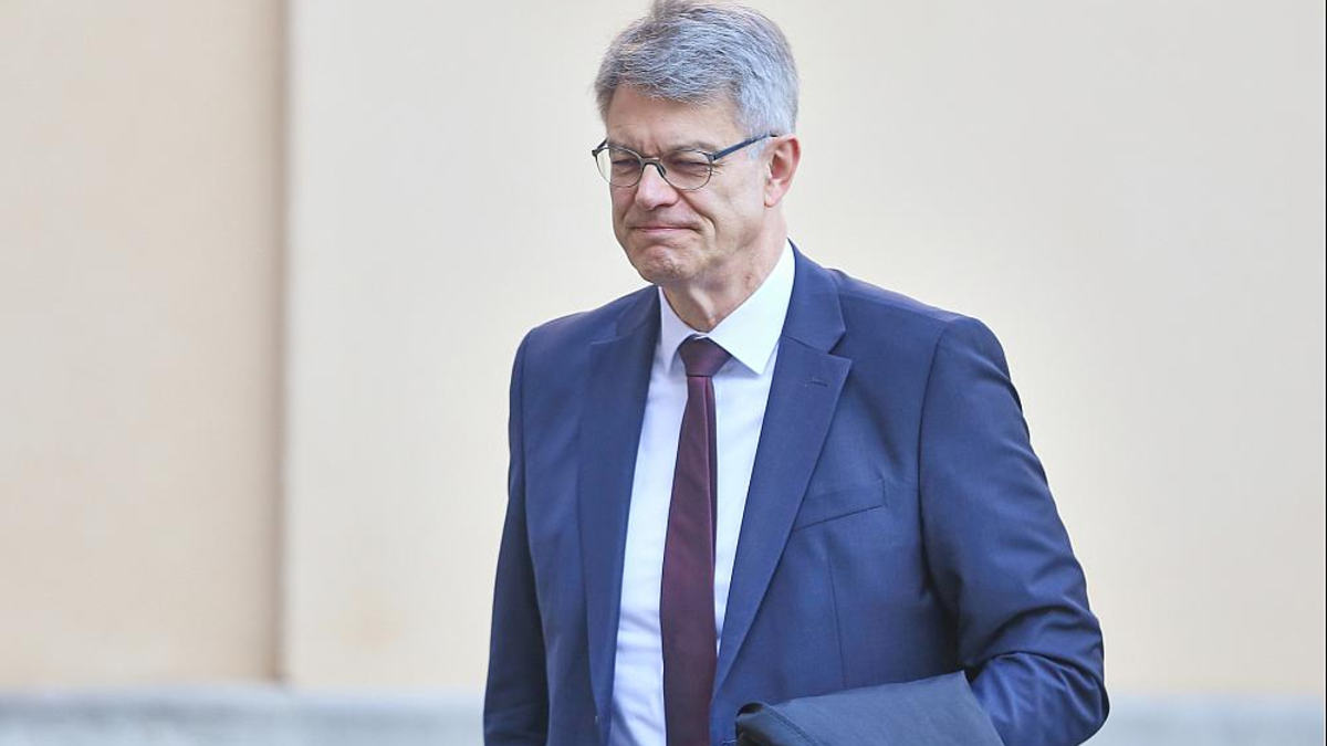 Eines der letzten Bilder von Patrick Schnieder vor seinem Zusammenbruch am 30.09.2025 - Foto: über dts Nachrichtenagentur