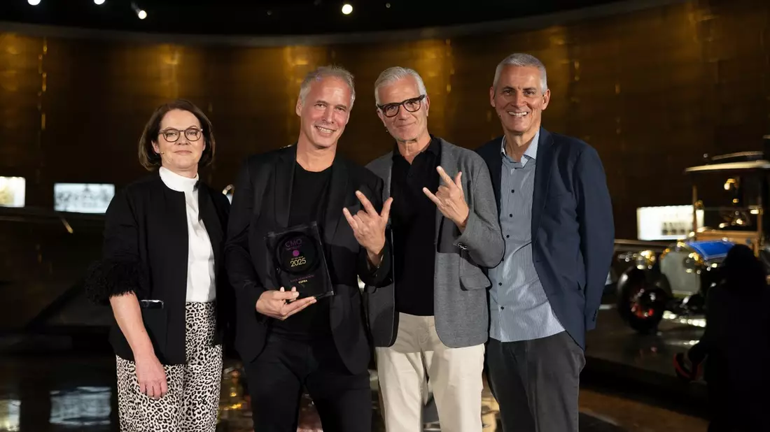 Preis von Turi.Moove für überragende Marketing-Performance / Award CMO Mobility of the year 2025 verliehen: Cupra-Vorstand Sven Schuwirth ausgezeichnet - Bild: presseportal.de