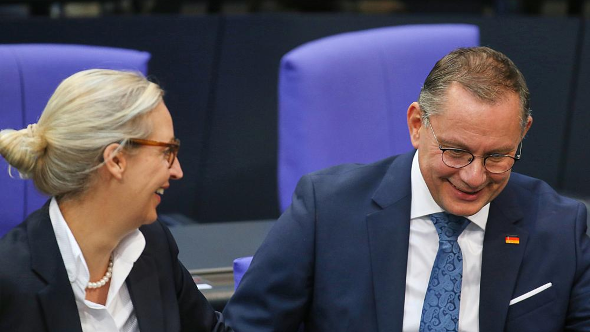 Alice Weidel und Tino Chrupalla (Archiv) - Foto: über dts Nachrichtenagentur