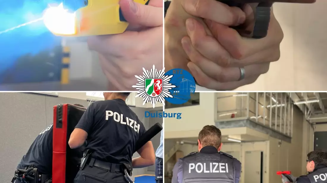 POL-WES: Kreis Wesel/Duisburg- Gemeinsame Pressemitteilung des Polizeipräsidiums Duisburg und der Kreispolizeibehörde Wesel- Regionales Trainingszentrum der Polizei in Duisburg durch Herbert Reul eingeweiht - Bild: presseportal.de