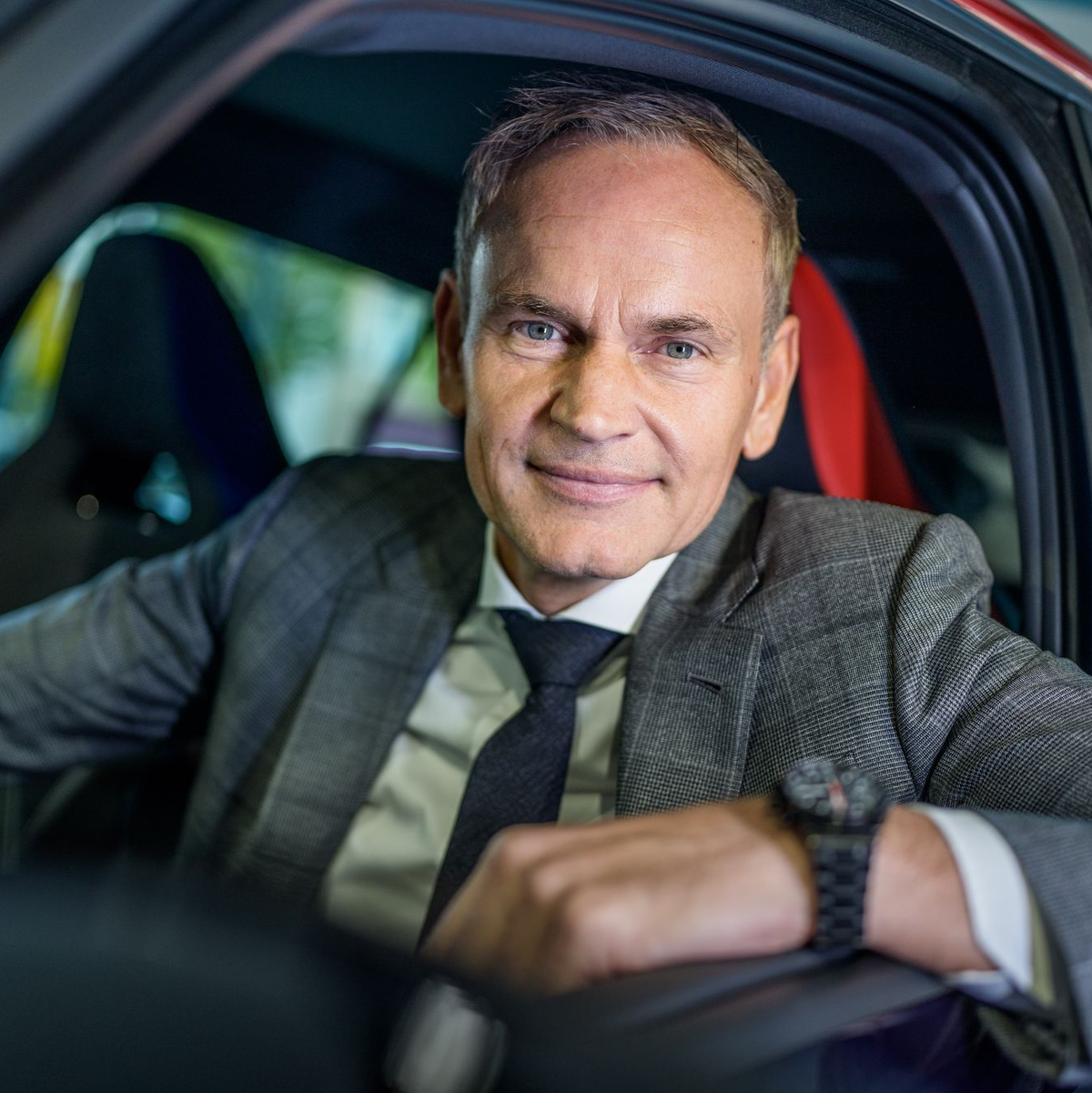 VW-Konzernchef Blume: Die Autoindustrie befindet sich in «stürmischen Zeiten». - Foto: Michael Kappeler/dpa