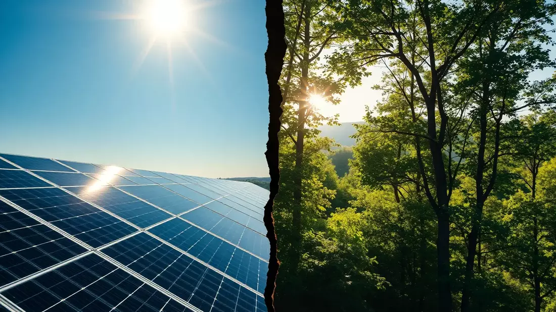 Solarenergie: Grüner Strom gegen grünen Naturschutz - Bild: über boerse-global.de