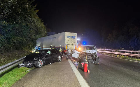 FW-EN: Unfall auf BAB mit fünf Fahrzeugen - Foto: presseportal.de