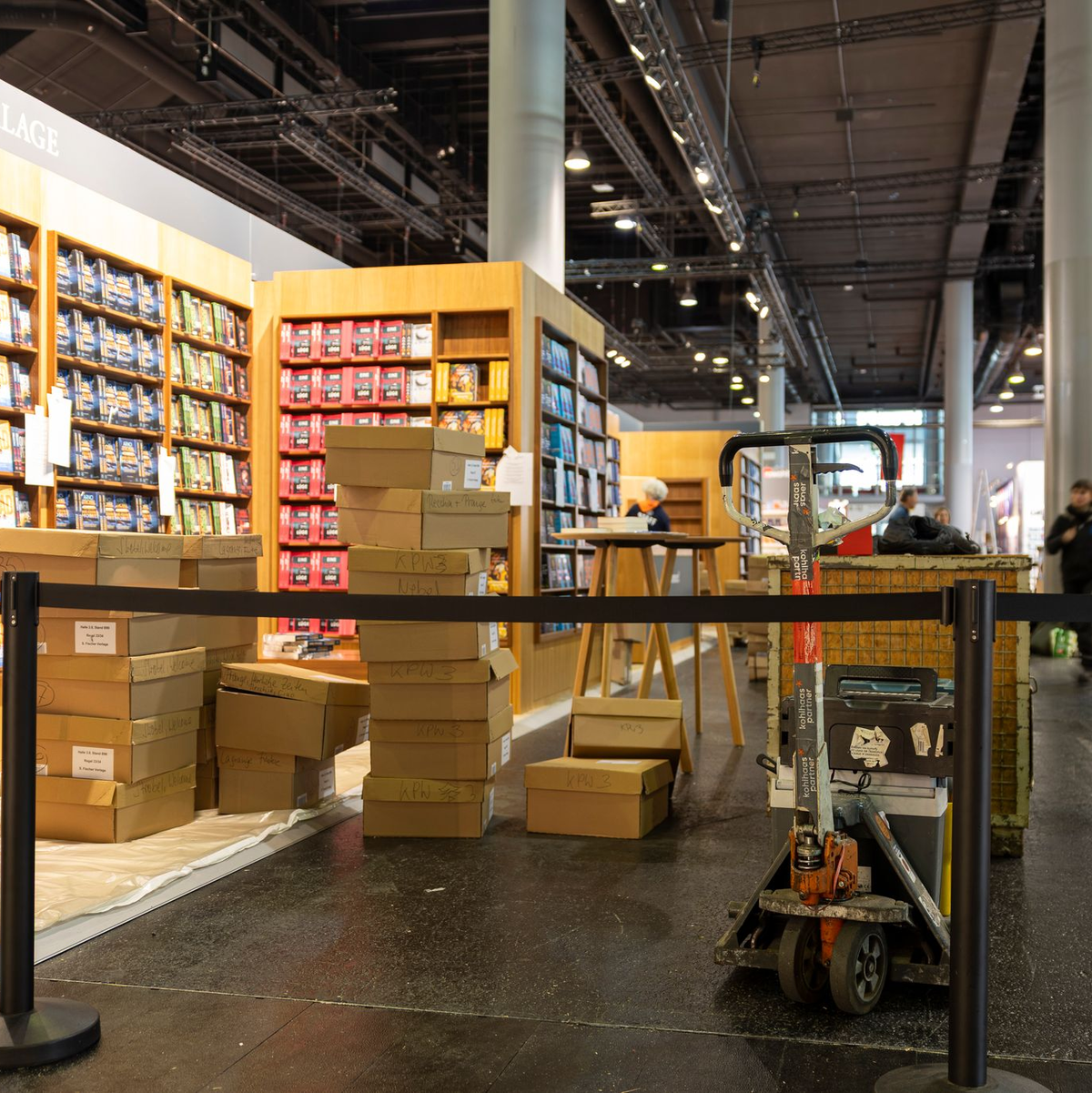 Ausgerechnet zum Start der Frankfurter Buchmesse sind haben die Verlage Probleme, erfolgreiche Bücher nachzudrucken.  - Foto: Hannes P. Albert/dpa