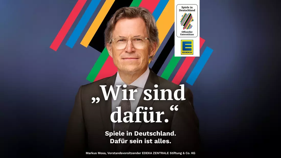 EDEKA-Verbund unterstützt deutsche Olympia-Bewerbung - Bild: presseportal.de