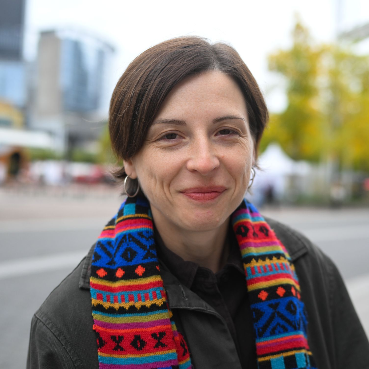 Die Schweizer Autorin Dorothee Elmiger kommt zur Frankfurter Buchmesse.  - Foto: Arne Dedert/dpa
