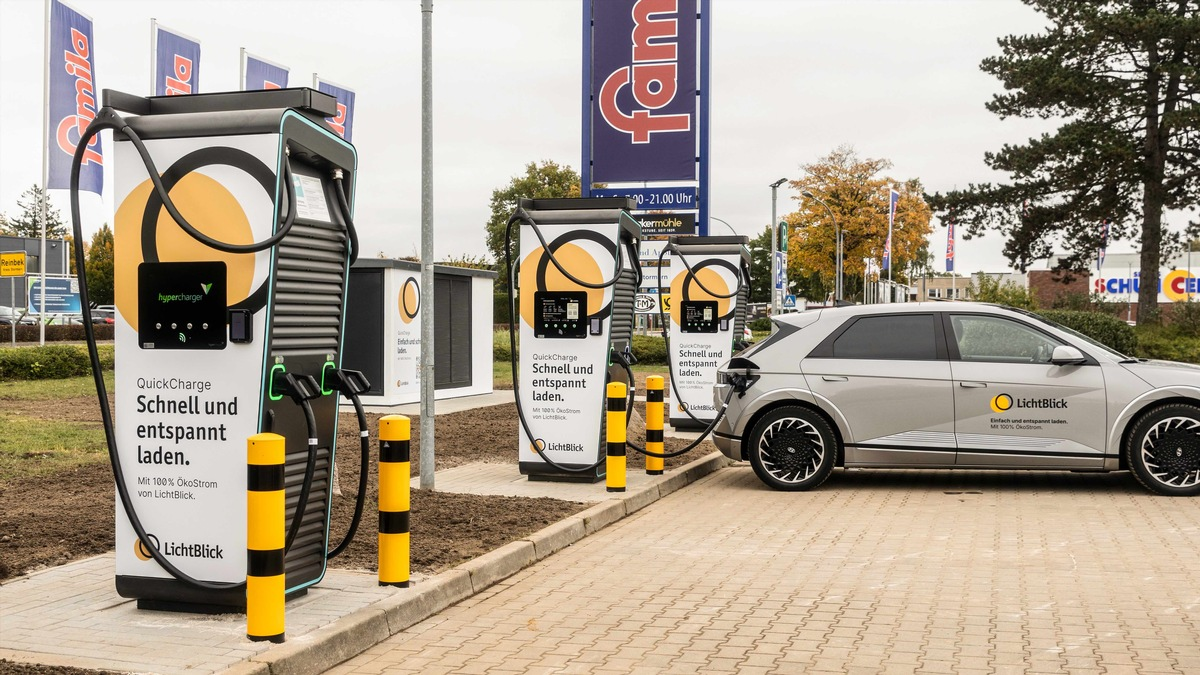 LichtBlick eröffnet ersten QuickCharge Schnellladepark - Foto: presseportal.de