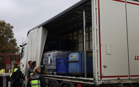 POL-VIE: Rastplatz Tomm Heide: Koordinierter Kontrolltag im gewerblichen Verkehr - Foto: presseportal.de