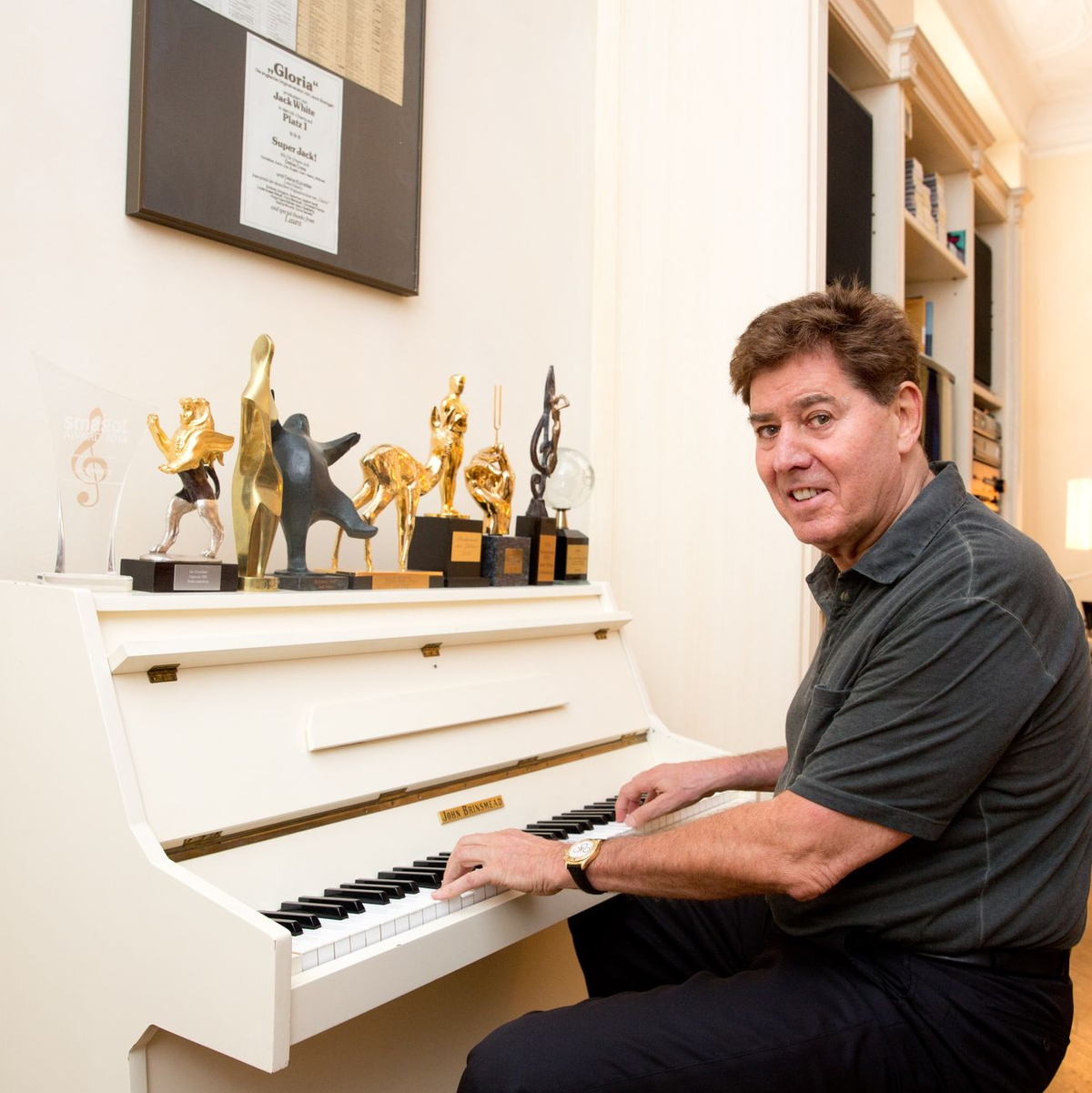 Der als Horst Nußbaum in Köln geborene gilt als einer der erfolgreichsten deutschen Musikproduzenten.  - Foto: Jörg Carstensen/dpa