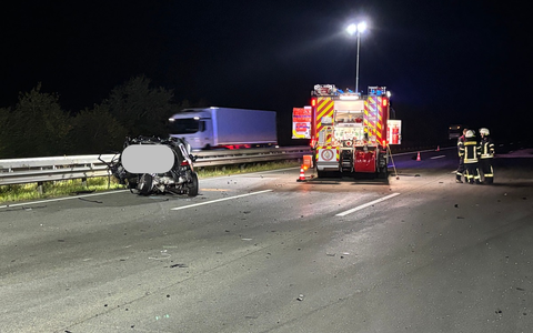 FW-ROW: Verkehrsunfall auf der Autobahn 1 zwischen Sittensen und Elsdorf - Foto: presseportal.de